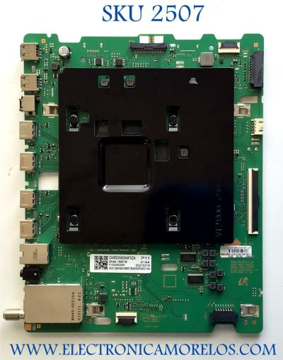 MAIN PARA SMAR TV SAMSUNG QLED 4K RESOLUCION ( 3840x2160 ) NUMERO DE PARTE BN94-16851B / BN41-02855A / BN97-18210G / PANEL CY-TA085FMAV1H / DISPLAY BN96-52429A / BN9652429A / MODELO QN85QN90AAFXZA AA01 / QN85QN90AAFXZA / QN85QN90AAF